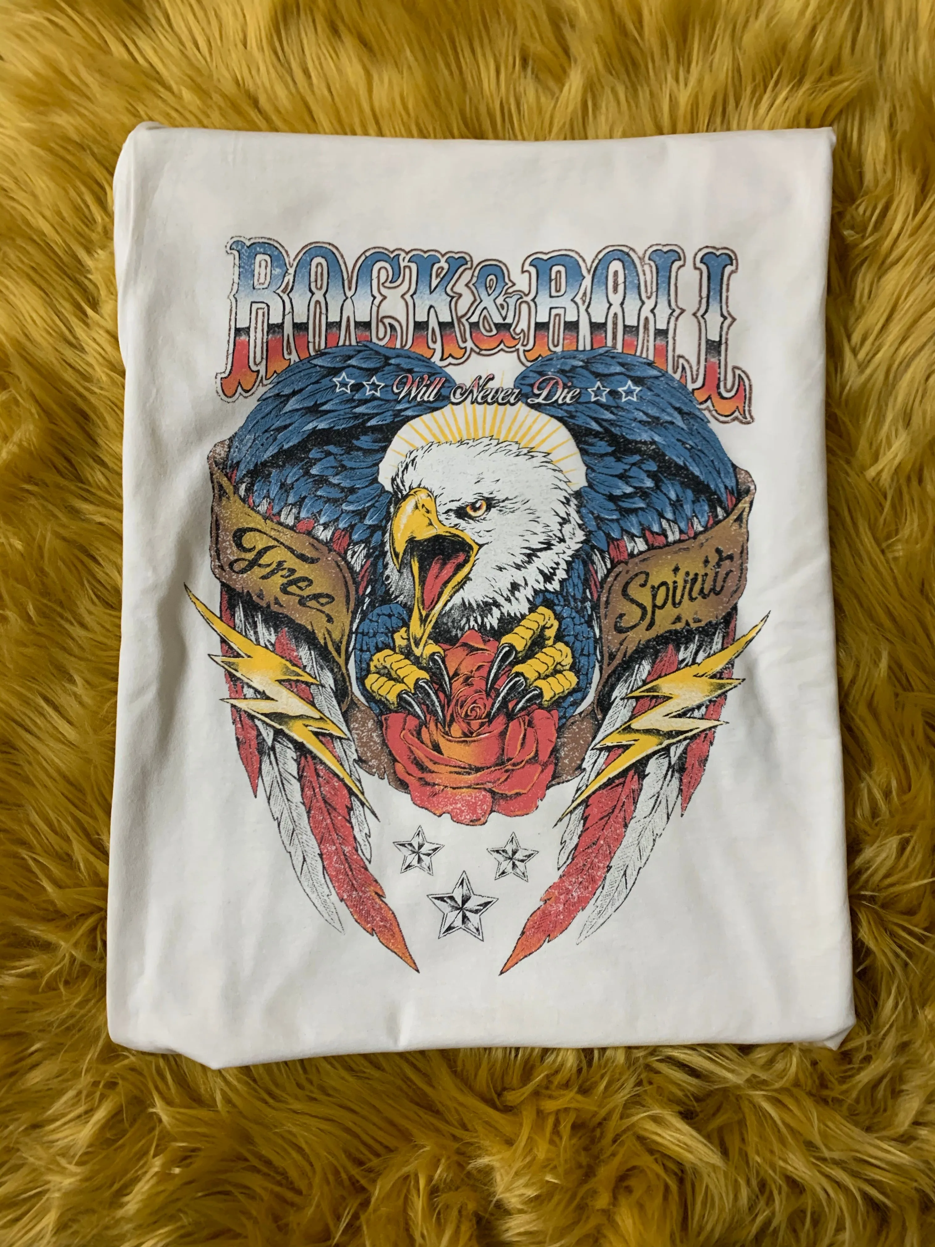 Rock & Roll Free Spirit Graphic Tee