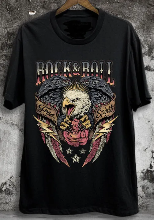 Rock & Roll Free Spirit Graphic Tee