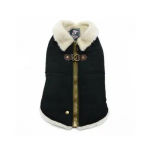 Runner Coat —  Black Furry