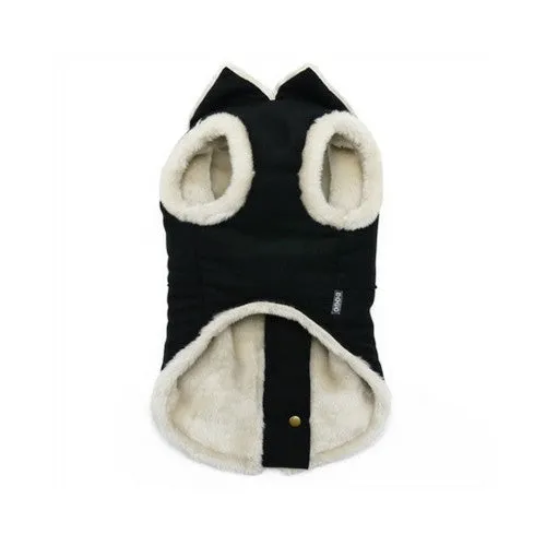 Runner Coat —  Black Furry