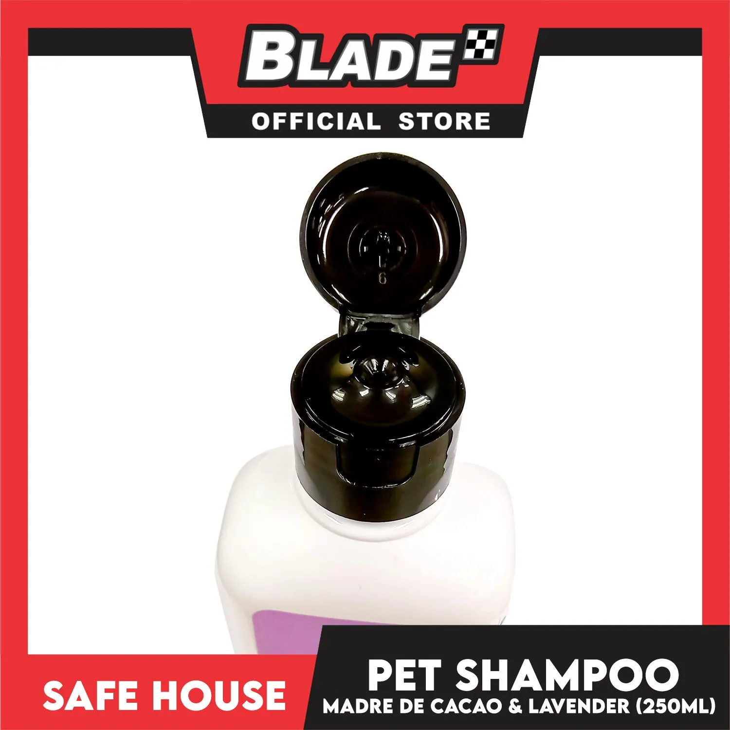 Safe House Natural Pet Care Solutions Pet Shampoo 250ml (Madre de Cacao and Lavender) Soothing