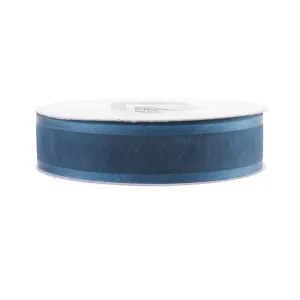 Satin-Edge Sheer Organza Ribbon, 7/8-Inch, 25-Yard