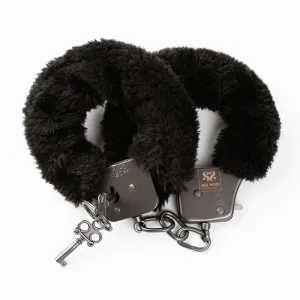 SEI MIO Cuff Love Furry Metal Handcuffs