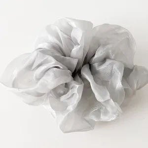 Shades of Grey Sheer Scrunchie
