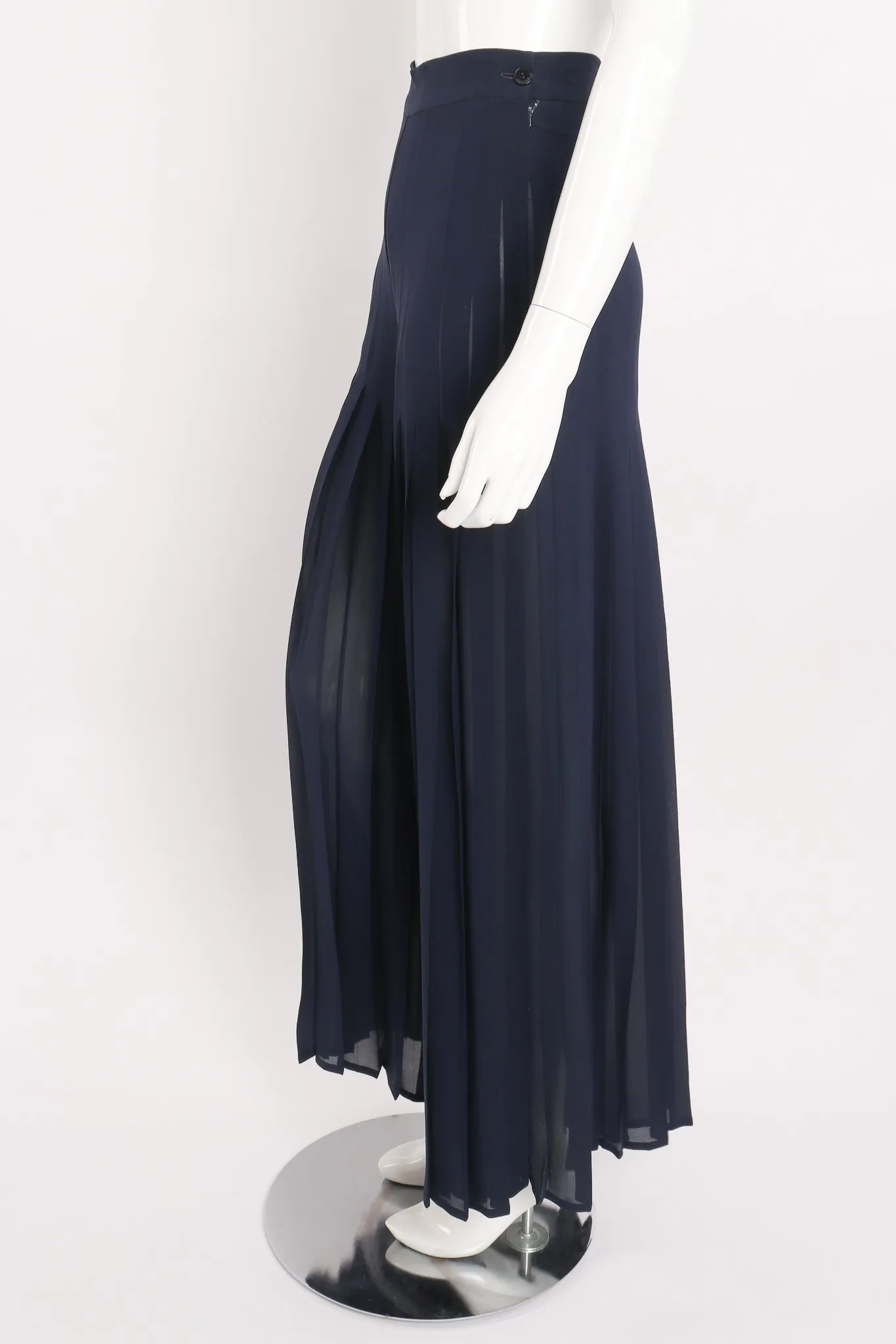 Sheer Chiffon Palazzo Pant