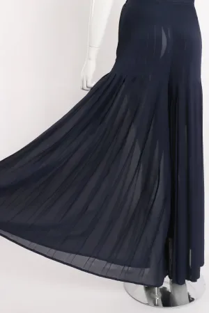 Sheer Chiffon Palazzo Pant