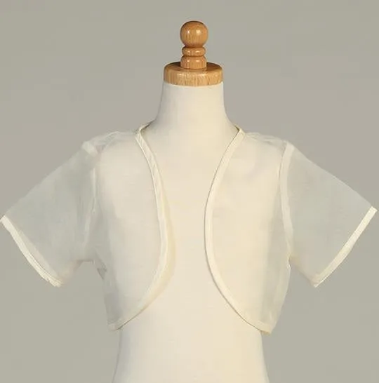 Sheer Organza Bolero - LT-1105