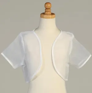 Sheer Organza Bolero - LT-1105