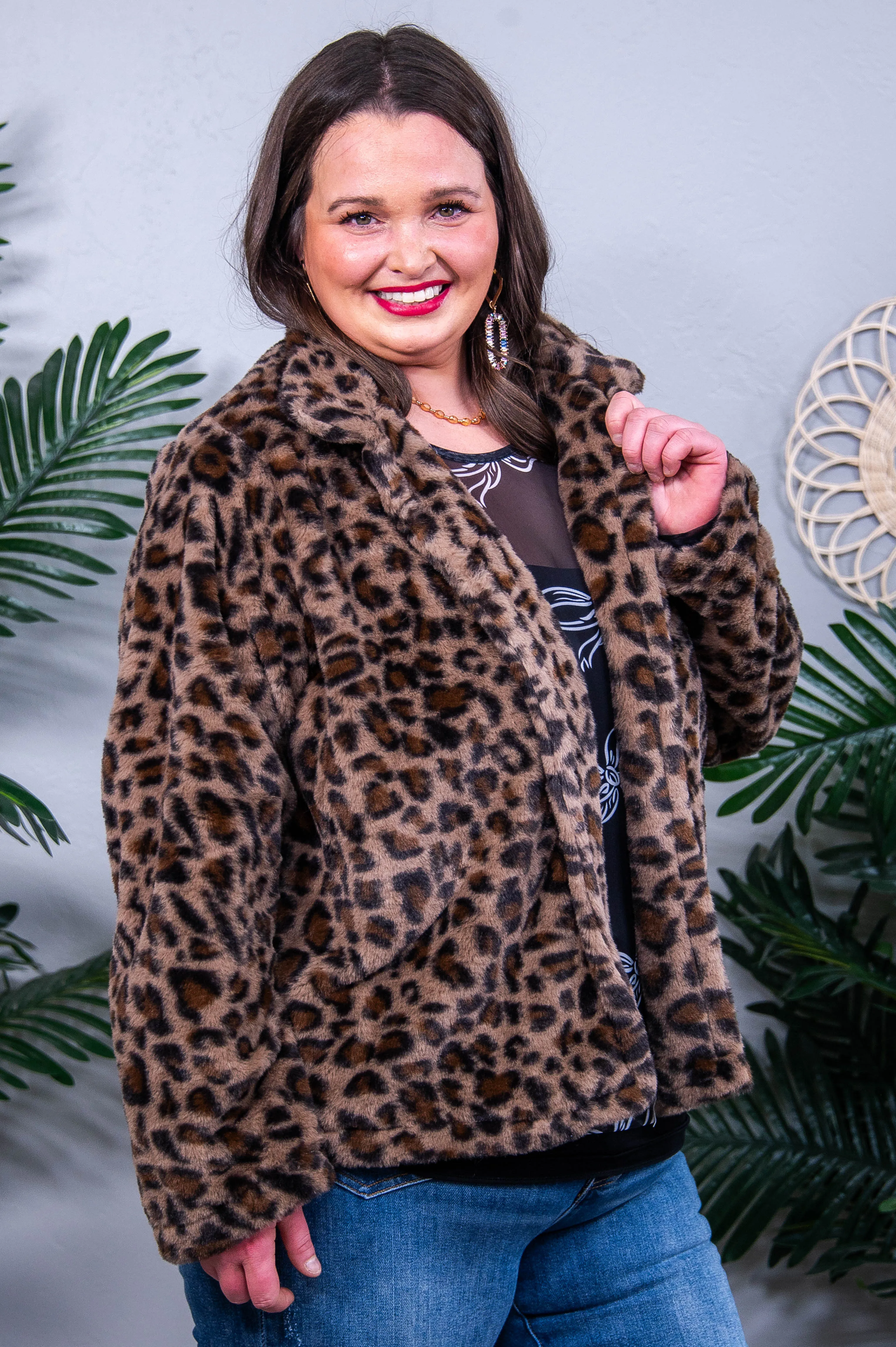 She's A Fierce One Faux Fur Coat (5 Colors)