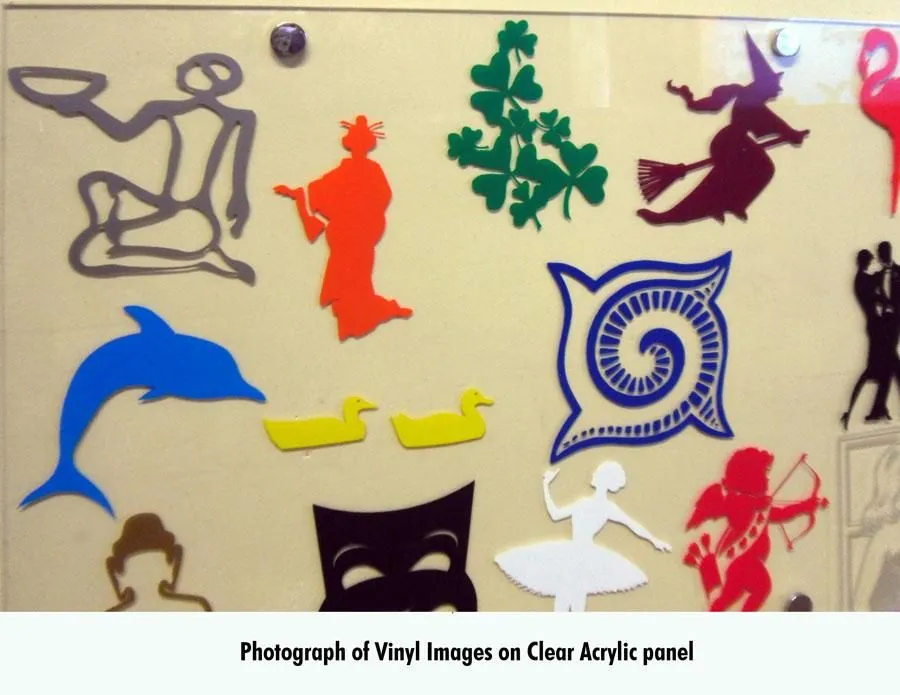 Silhouette Abstract Person Vinyl Graphic