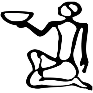 Silhouette Abstract Person Vinyl Graphic