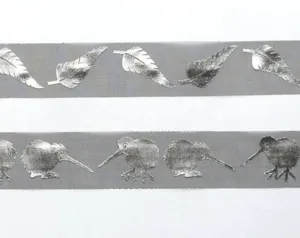 Silver Fern and Kiwi Ribbons