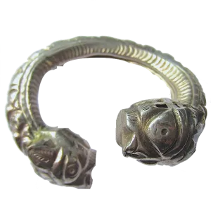 Silver Tiger Bracelet from Burma