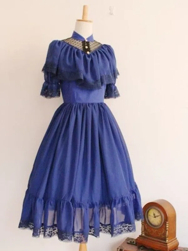 sleeping princess chiffon dress