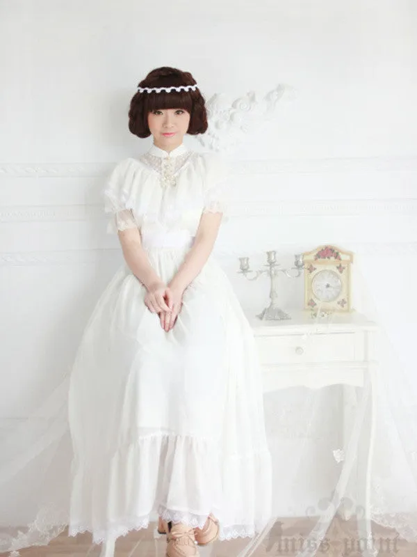 sleeping princess chiffon dress