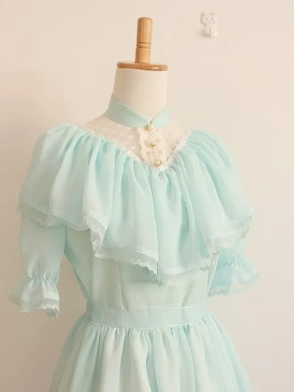 sleeping princess chiffon dress
