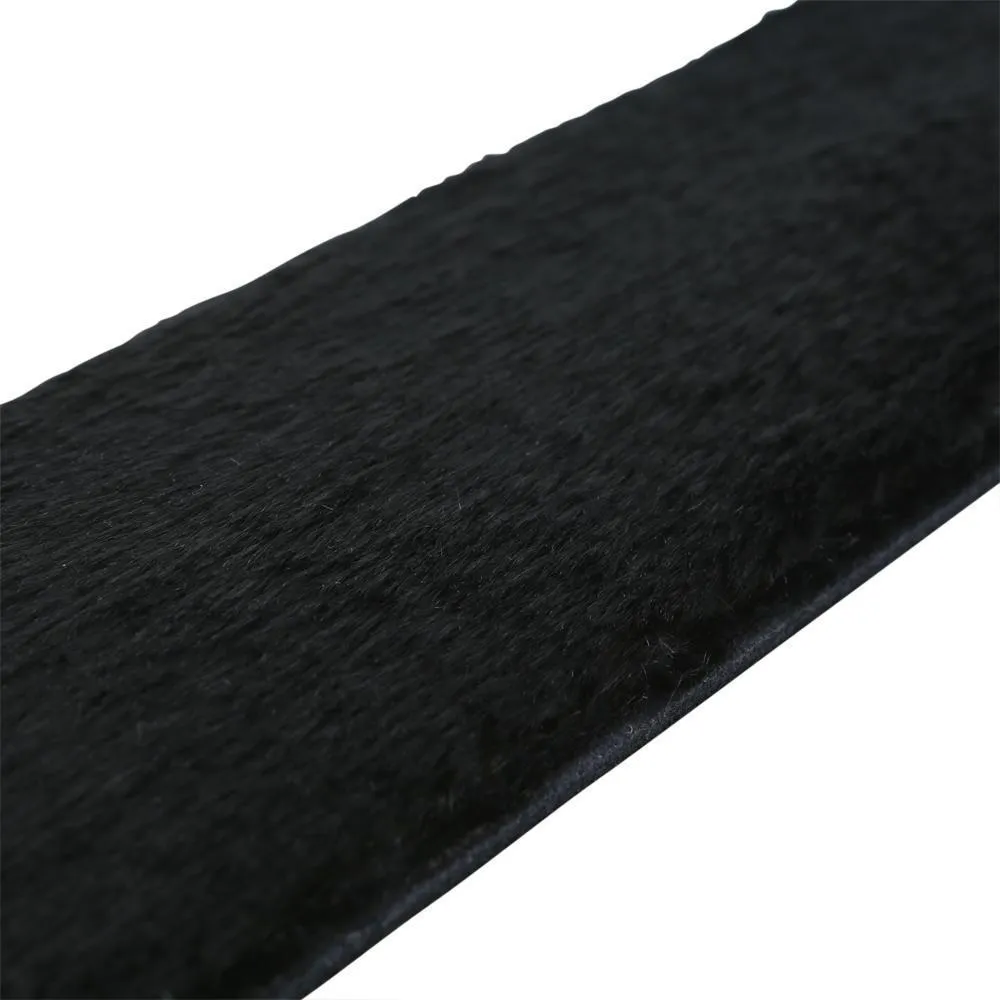 Sportsheets Leather Paddle with Black Fur Side