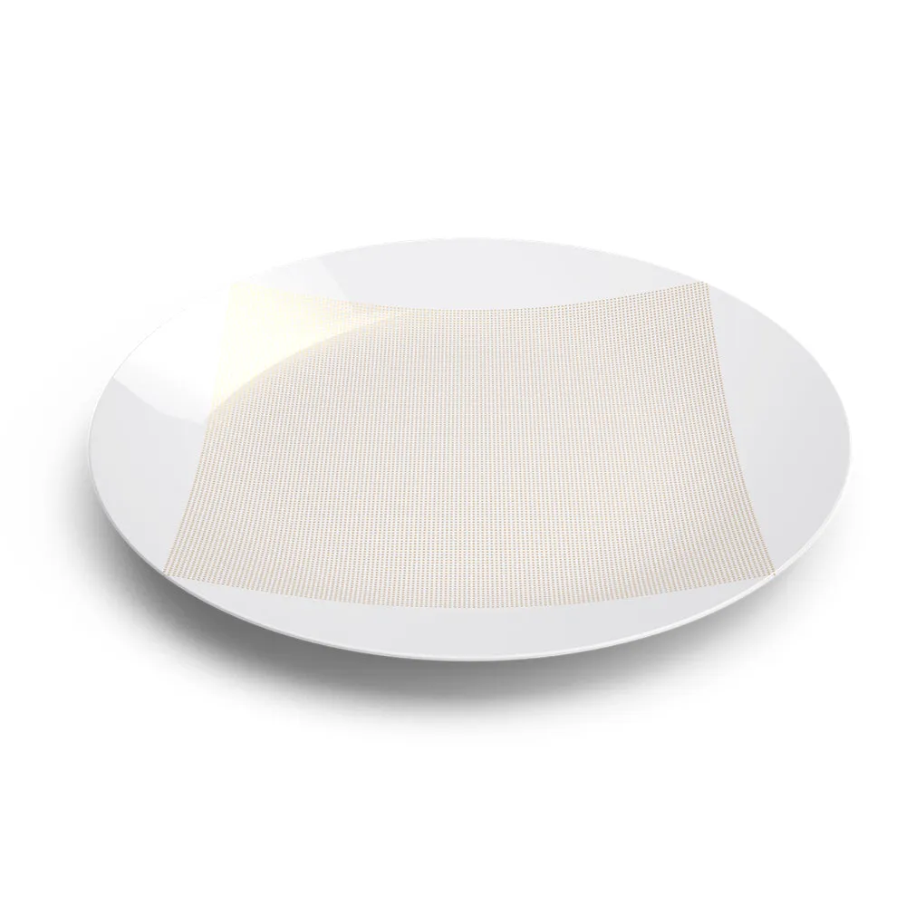 Square Gold Charger