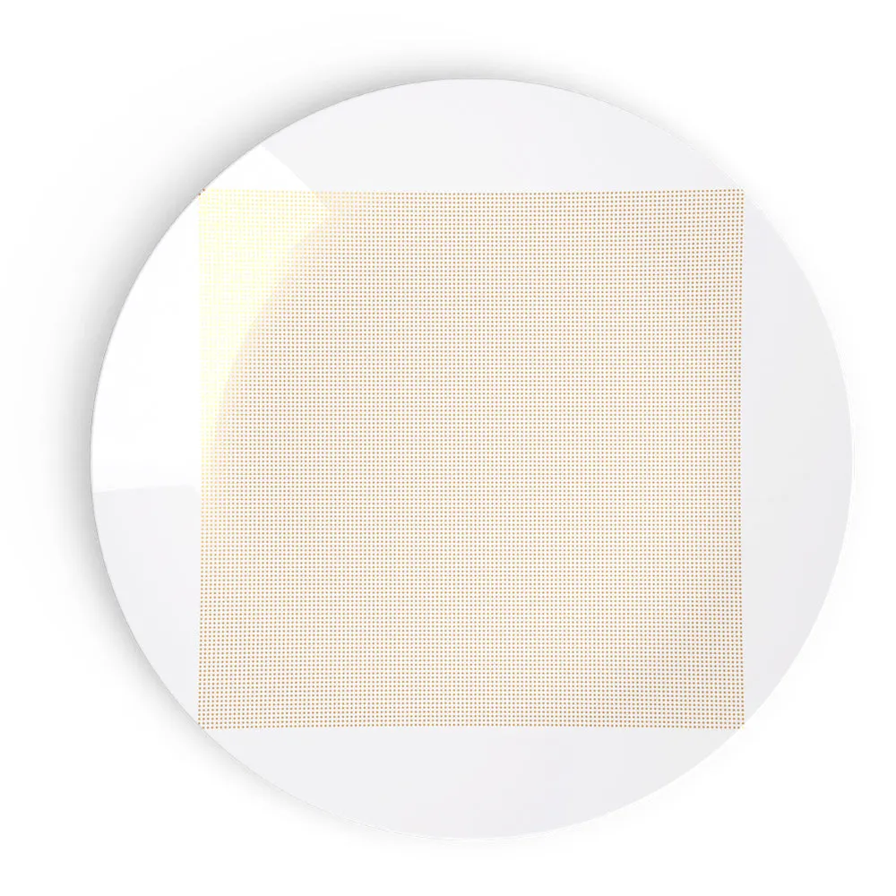Square Gold Charger