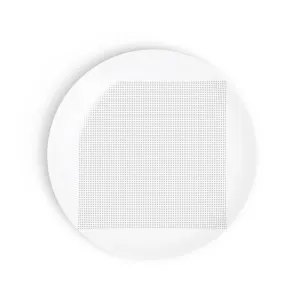 Square Platinum Dessert Plate