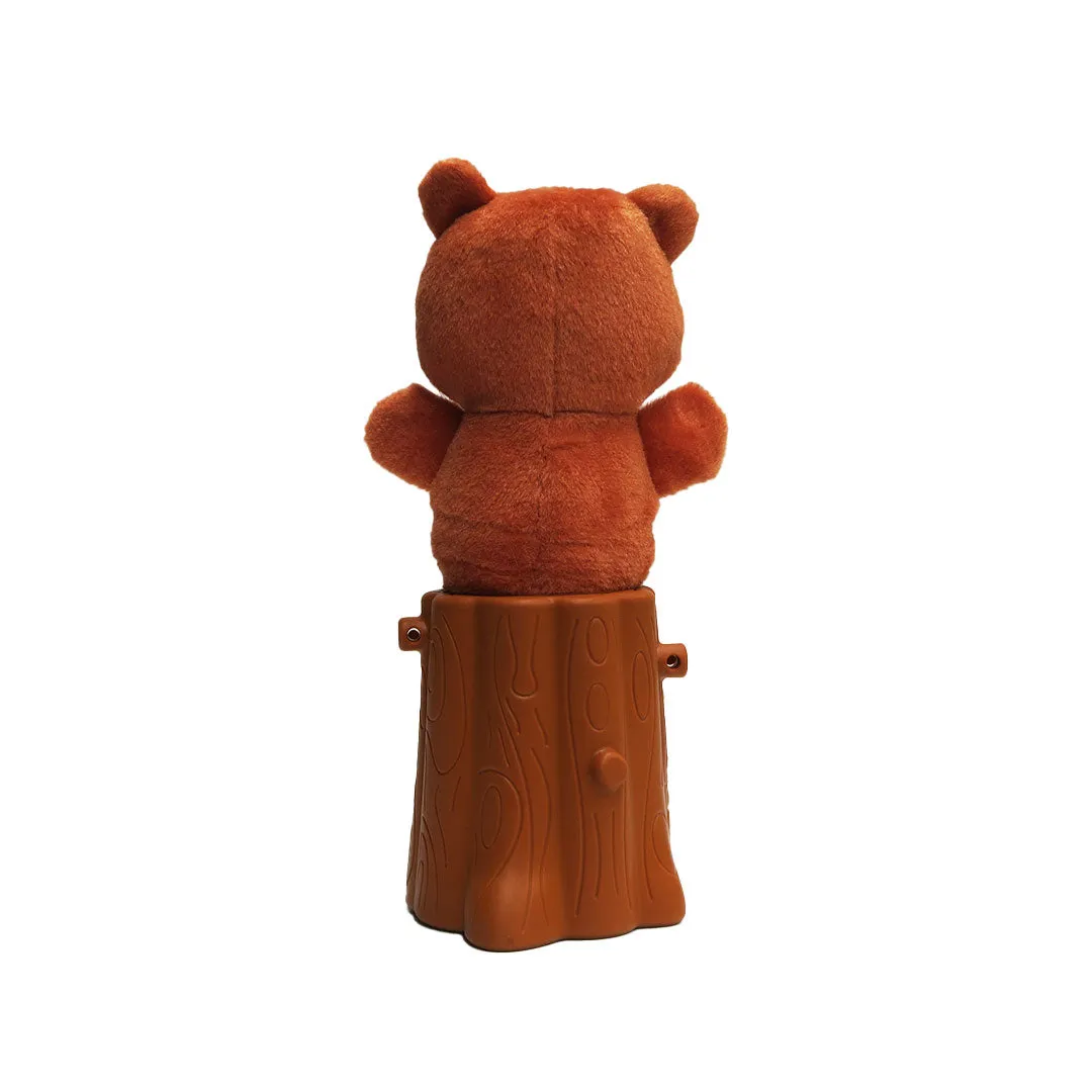 Squirrel 2in1 Soft   Rubber Toy Treat Dispenser