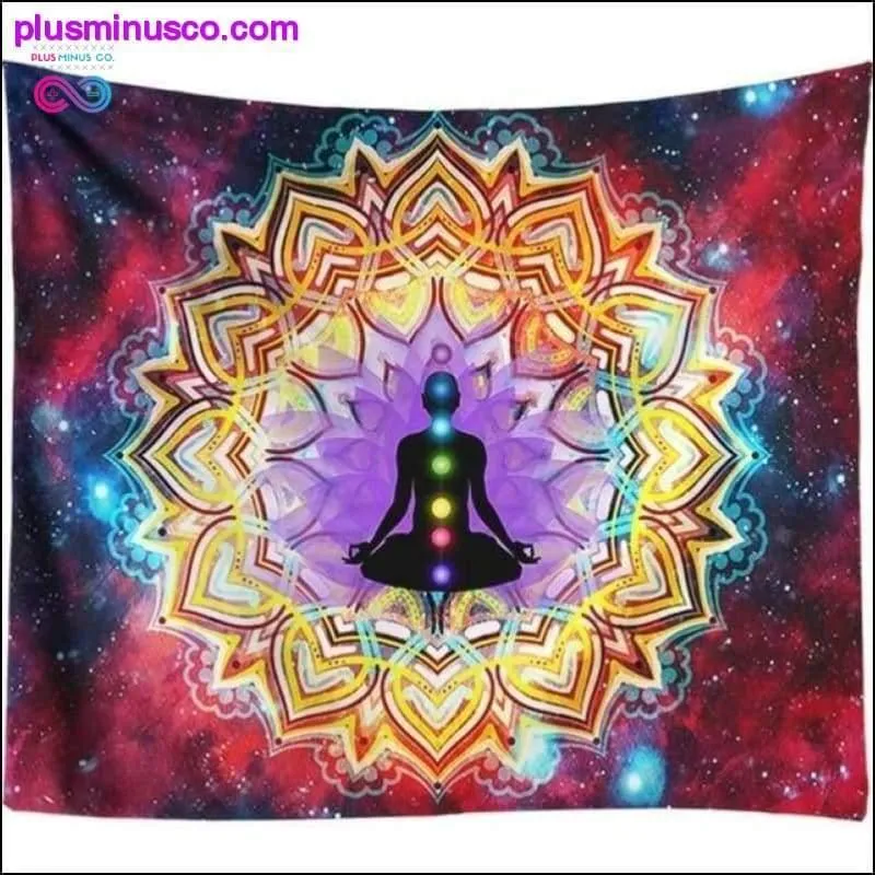 Starry Night Galaxy Decor Psychedelic Tapestry Wall Hanging