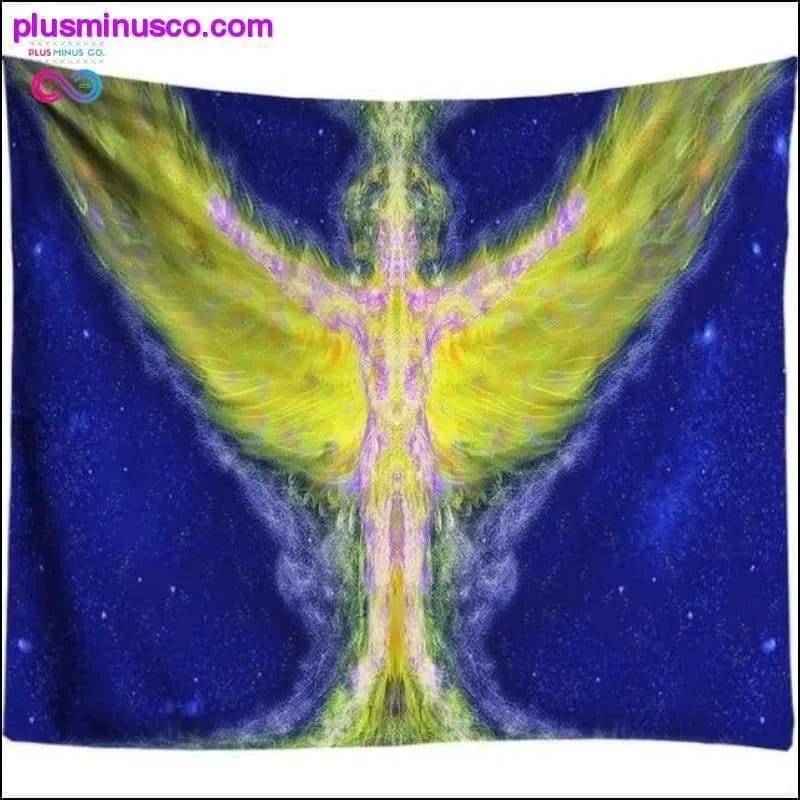 Starry Night Galaxy Decor Psychedelic Tapestry Wall Hanging