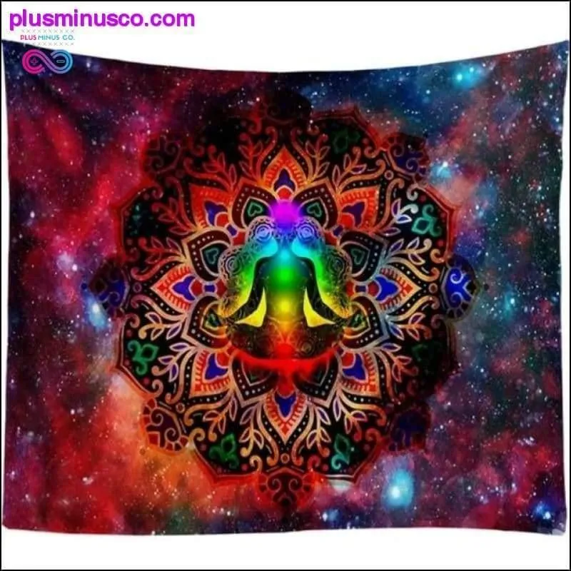 Starry Night Galaxy Decor Psychedelic Tapestry Wall Hanging