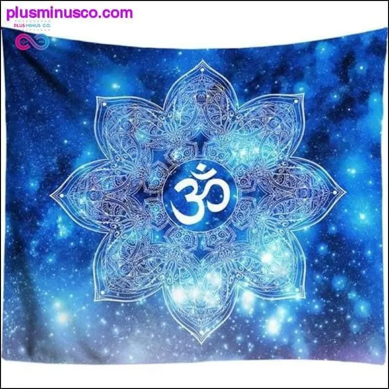 Starry Night Galaxy Decor Psychedelic Tapestry Wall Hanging