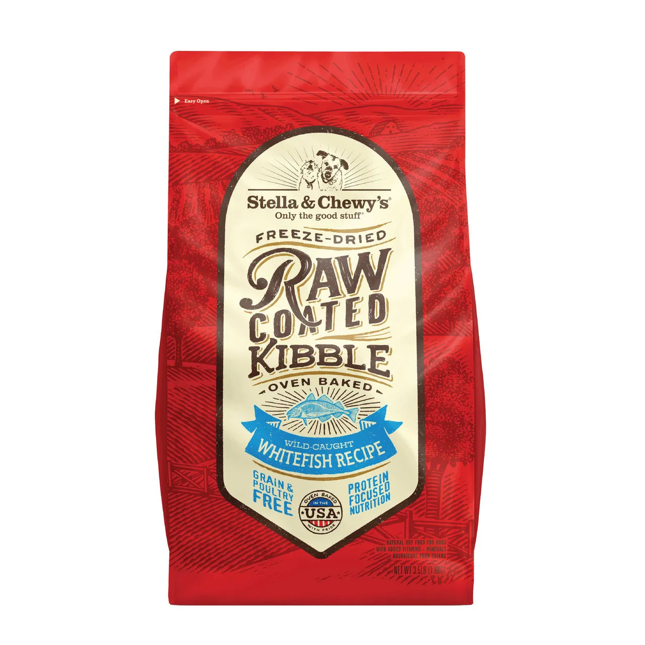 Stella & Chewy Raw Coated Whitefish Dog Food