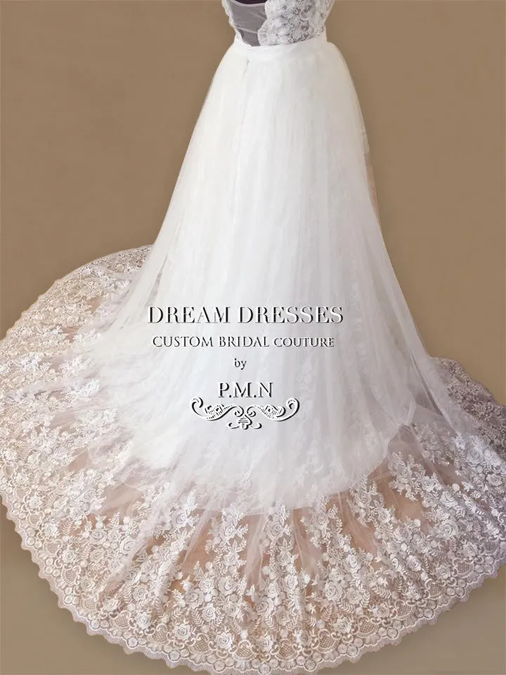 Strapless Lace Ball Gown (#Kallie)