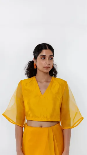 Studio Medium   I   Shibori Sine Qua Non EYE BLOUSE - CHROMEPOLB 73
