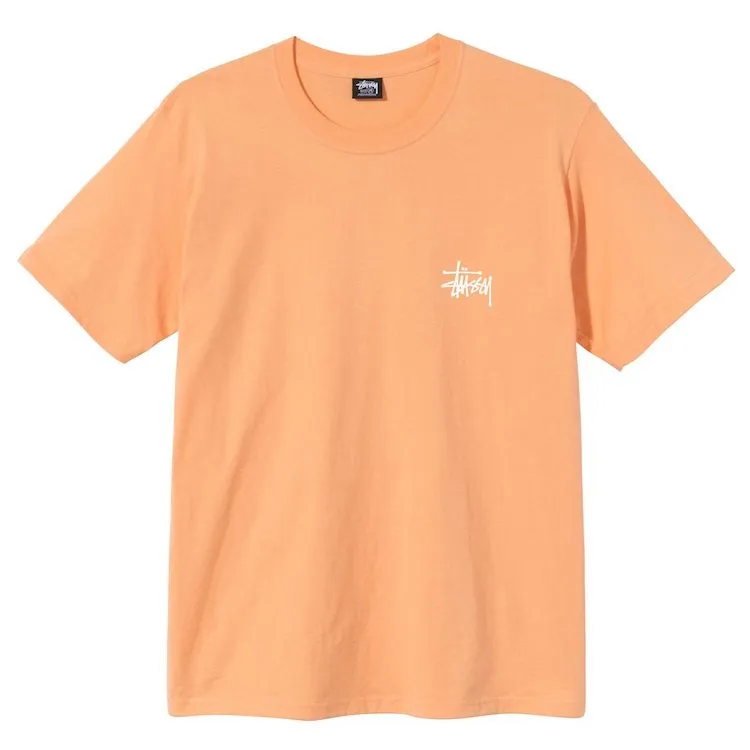 Stussy Basic Logo T-Shirt Peach