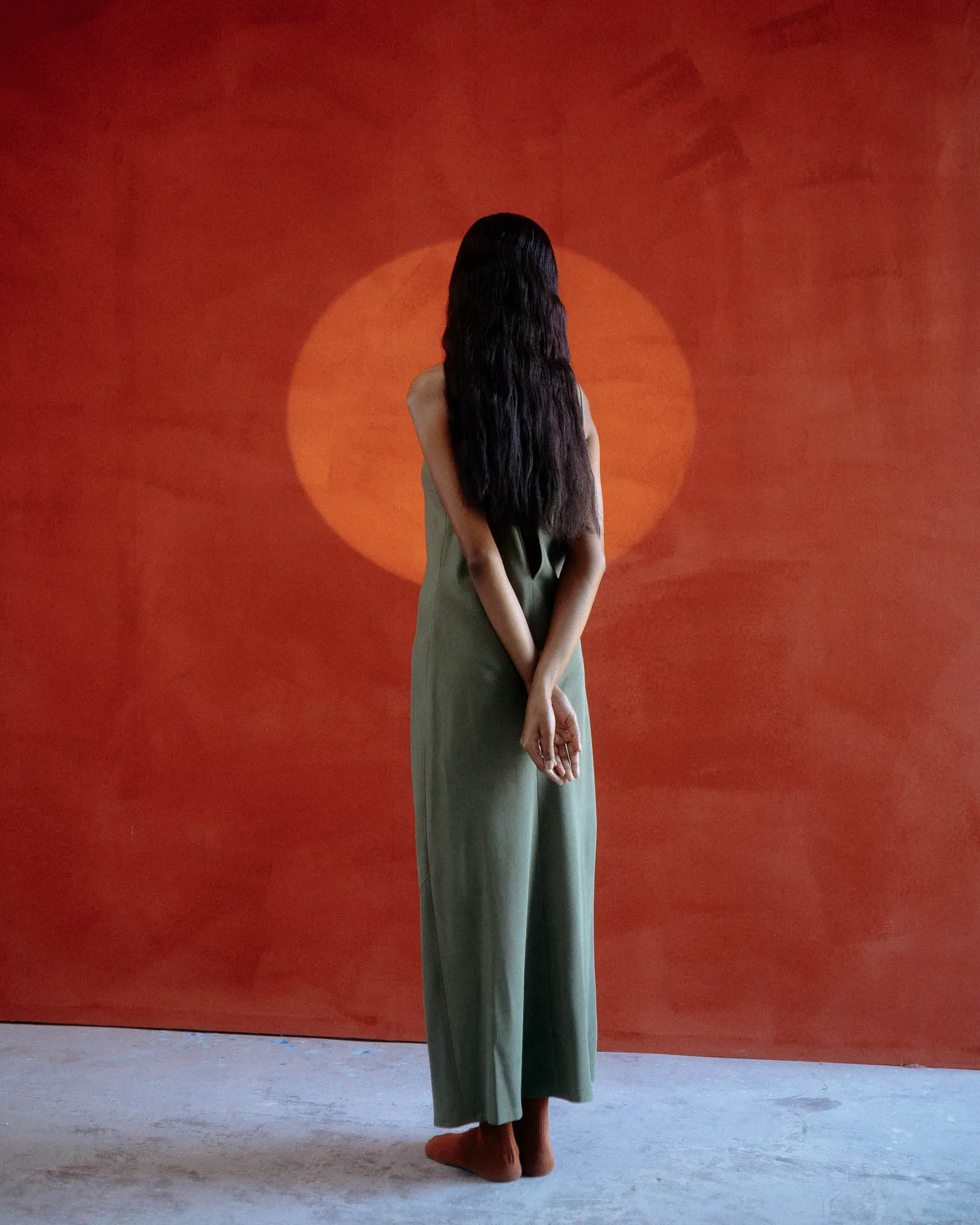 Summer Dress Silk Organza Ekam-Moss-Black-Rust-Clay-Midnight-Ivory-Tan-21-Fashion edit Satori Vana-Ituvana