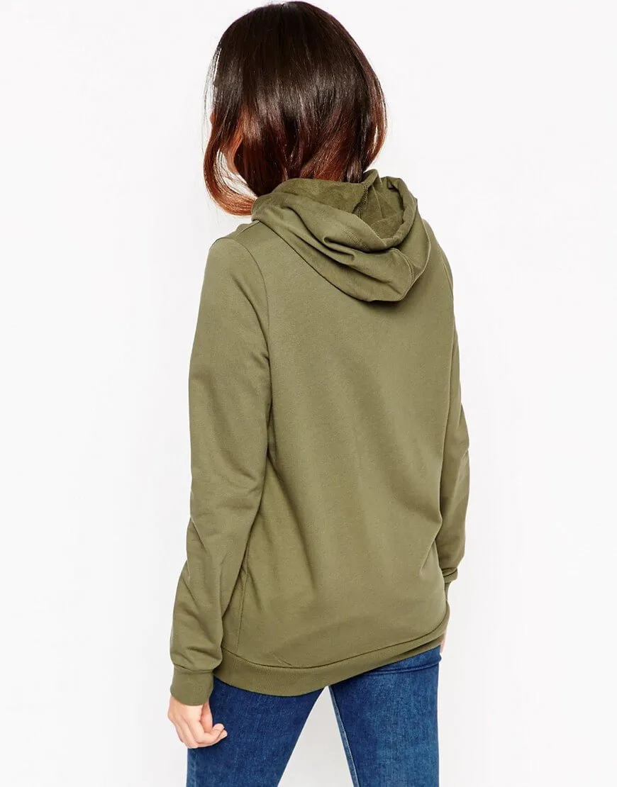 Sweatshirt in Geometric Print