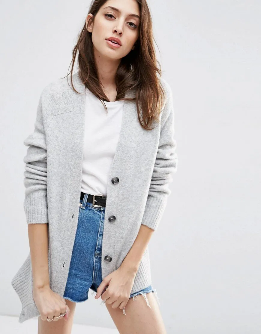 Sweatshirt in Geometric Print