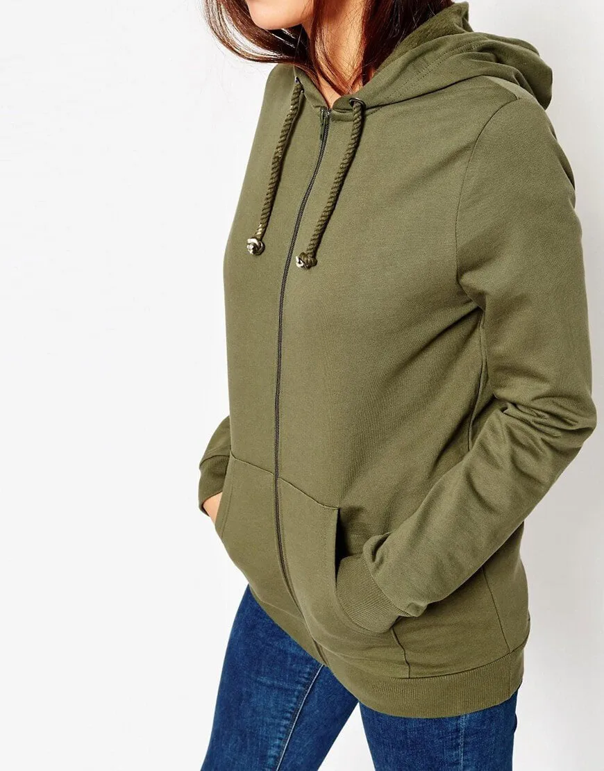 Sweatshirt in Geometric Print