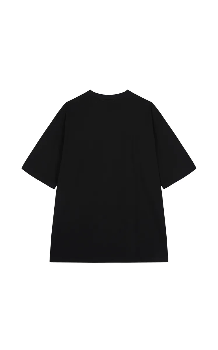 T-shirt / JNBY Oversized Chic Cat Graphic T-Shirt