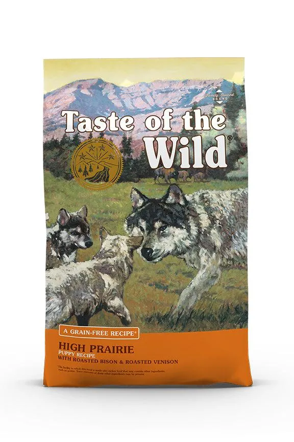 Taste of the Wild Grain Free Dog Food - Mountain, Pacific Stream, Wild Prairie, Wetlands