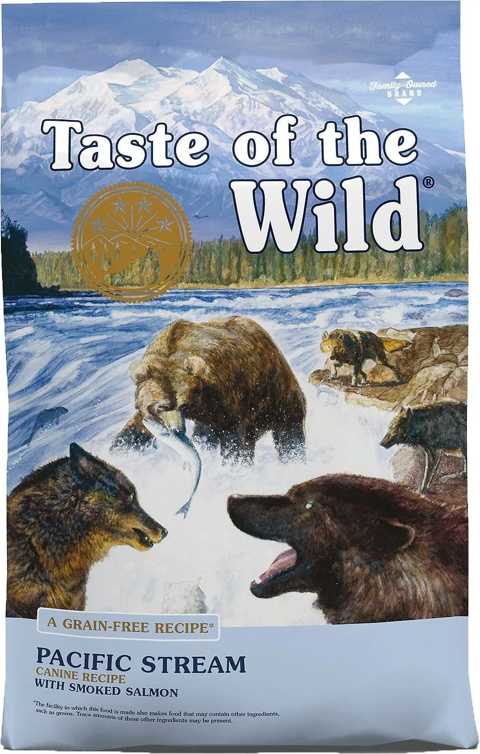 Taste of the Wild Grain Free Dog Food - Mountain, Pacific Stream, Wild Prairie, Wetlands