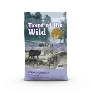 Taste of the Wild Grain Free Dog Food - Mountain, Pacific Stream, Wild Prairie, Wetlands