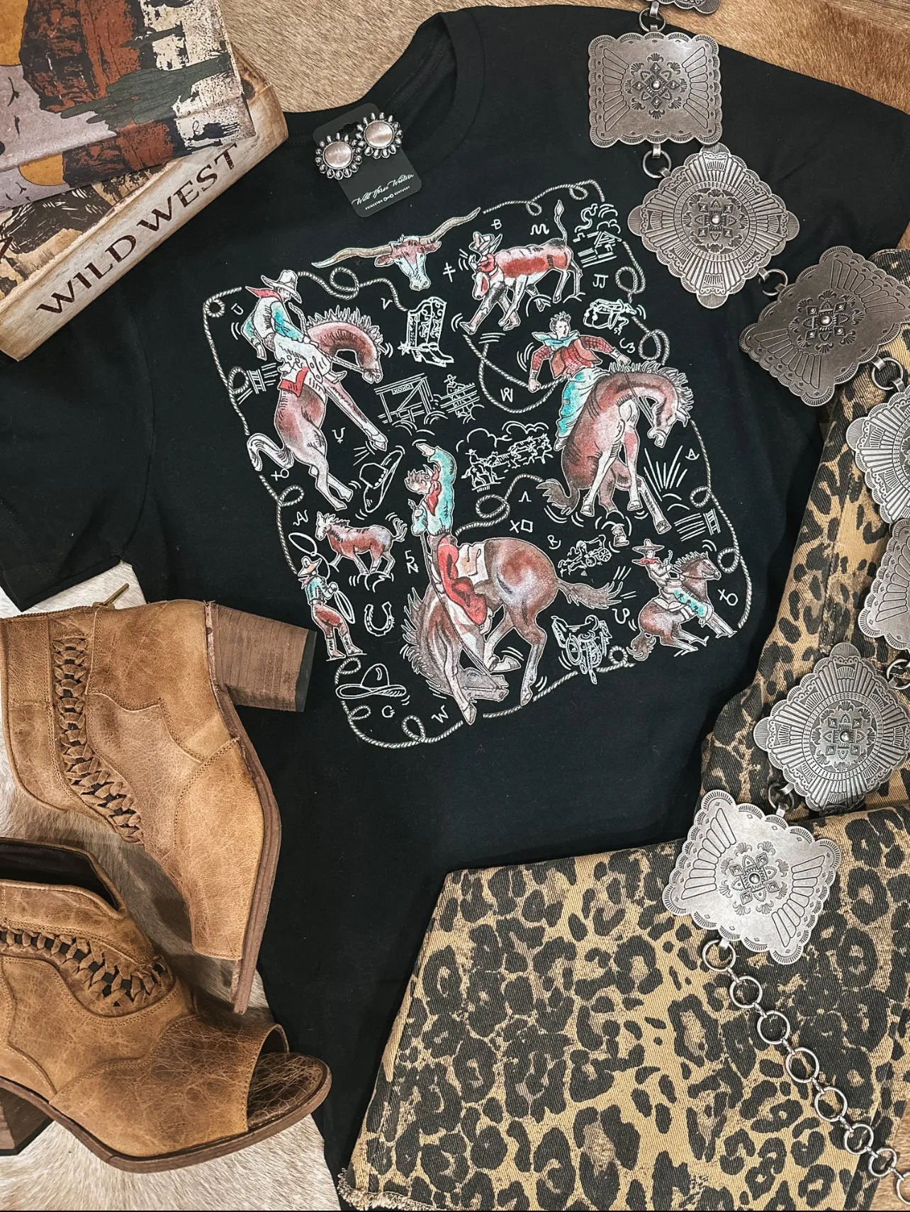 The Ride Em Cowboy Tee
