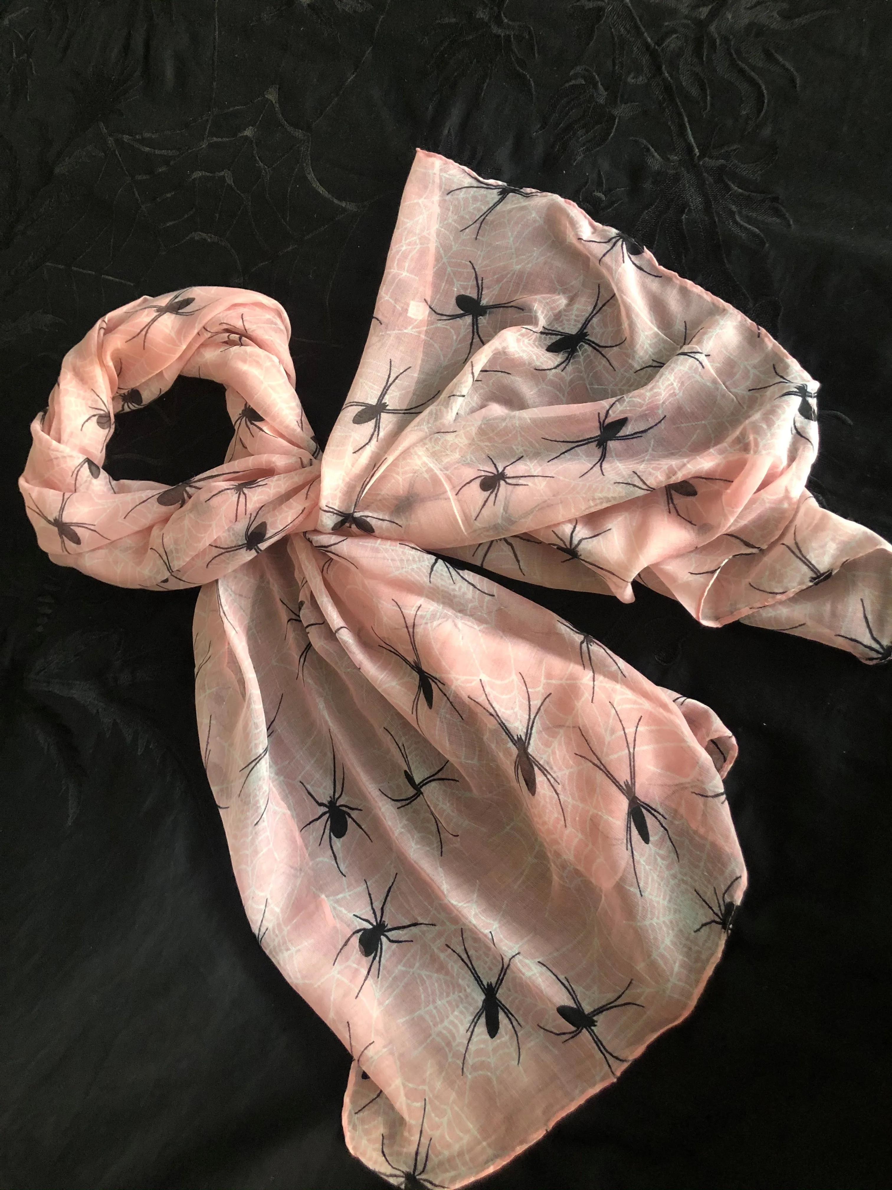 The Spiders & Spiderwebs Scarf