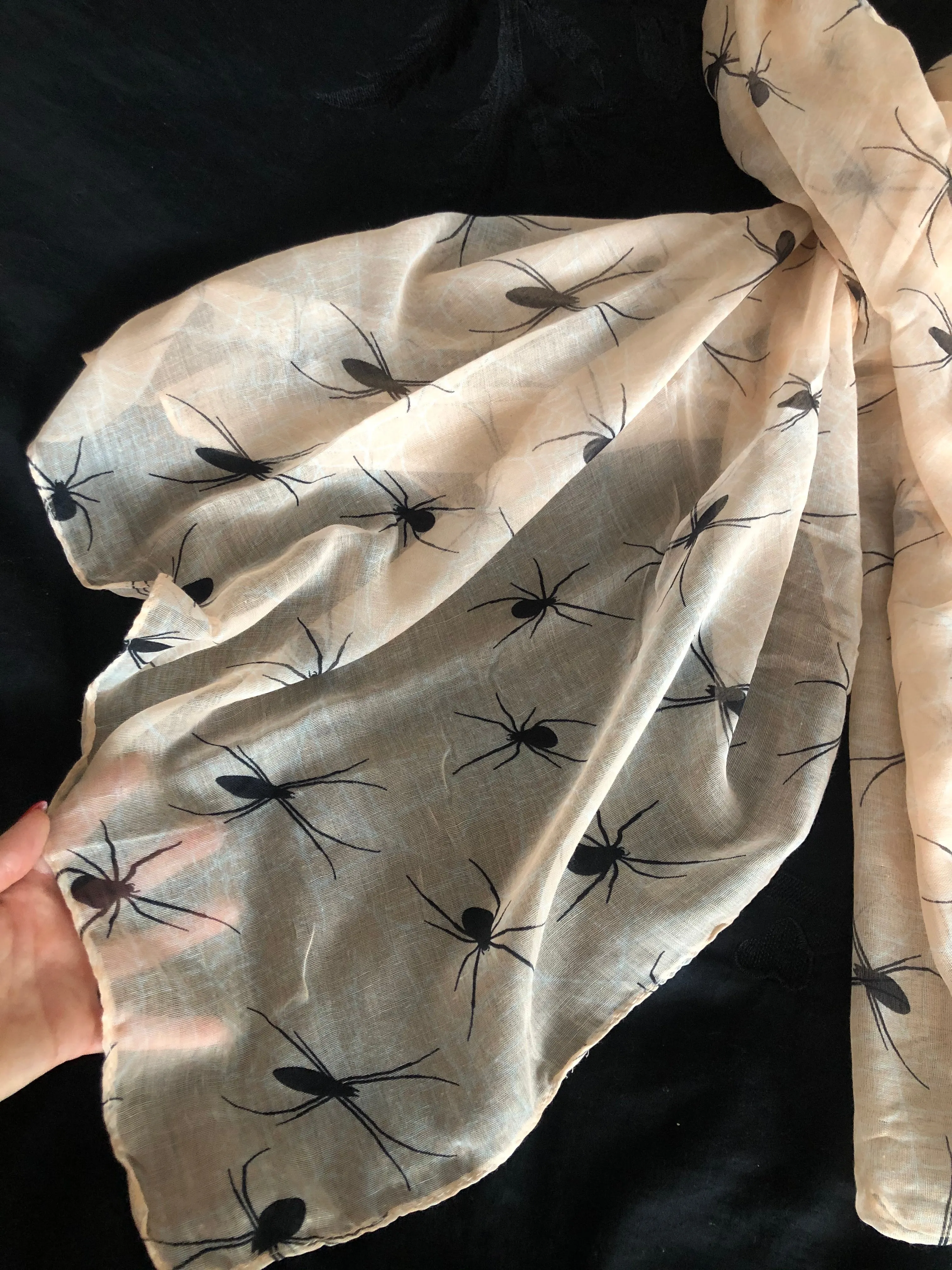 The Spiders & Spiderwebs Scarf