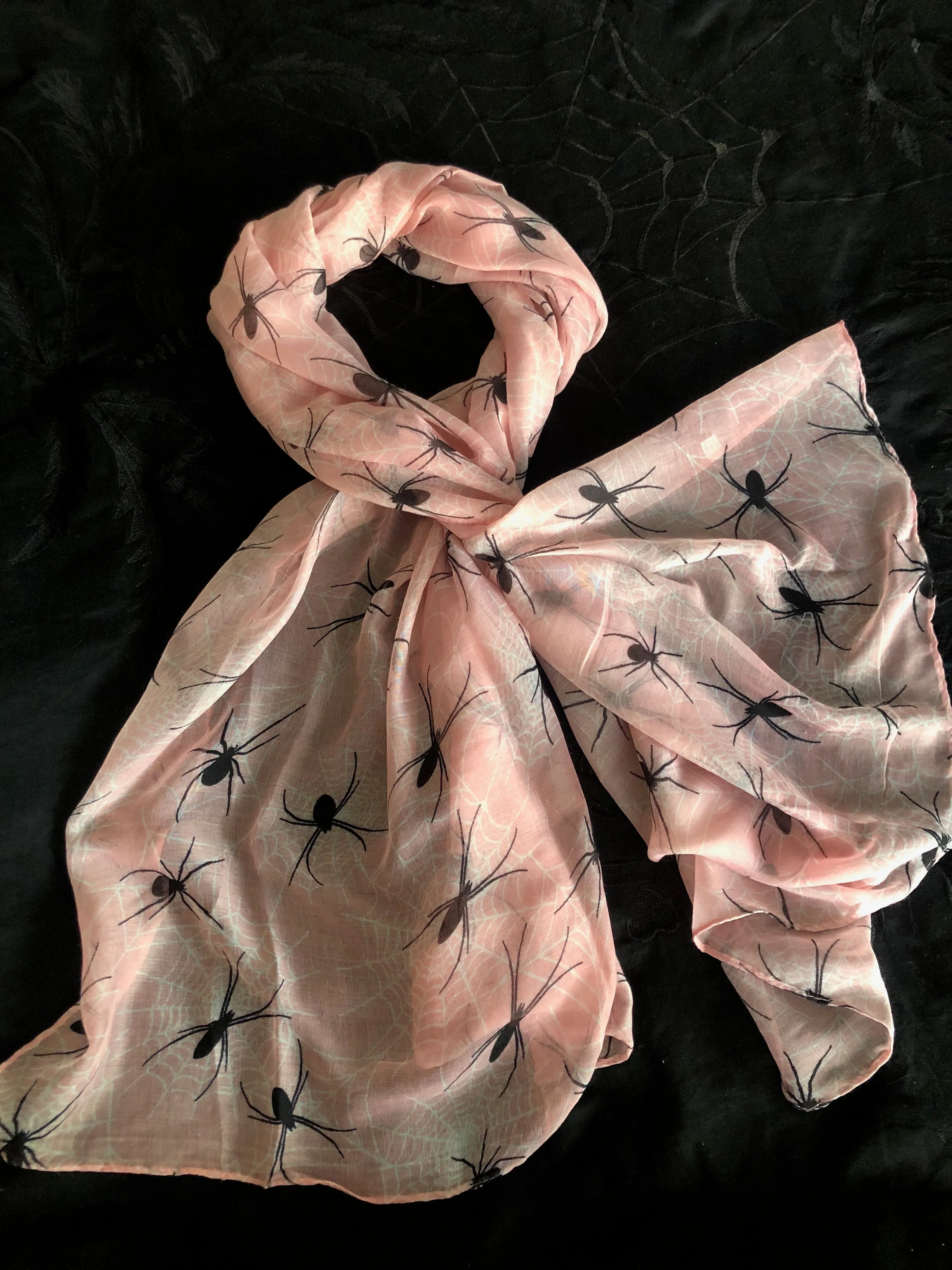 The Spiders & Spiderwebs Scarf