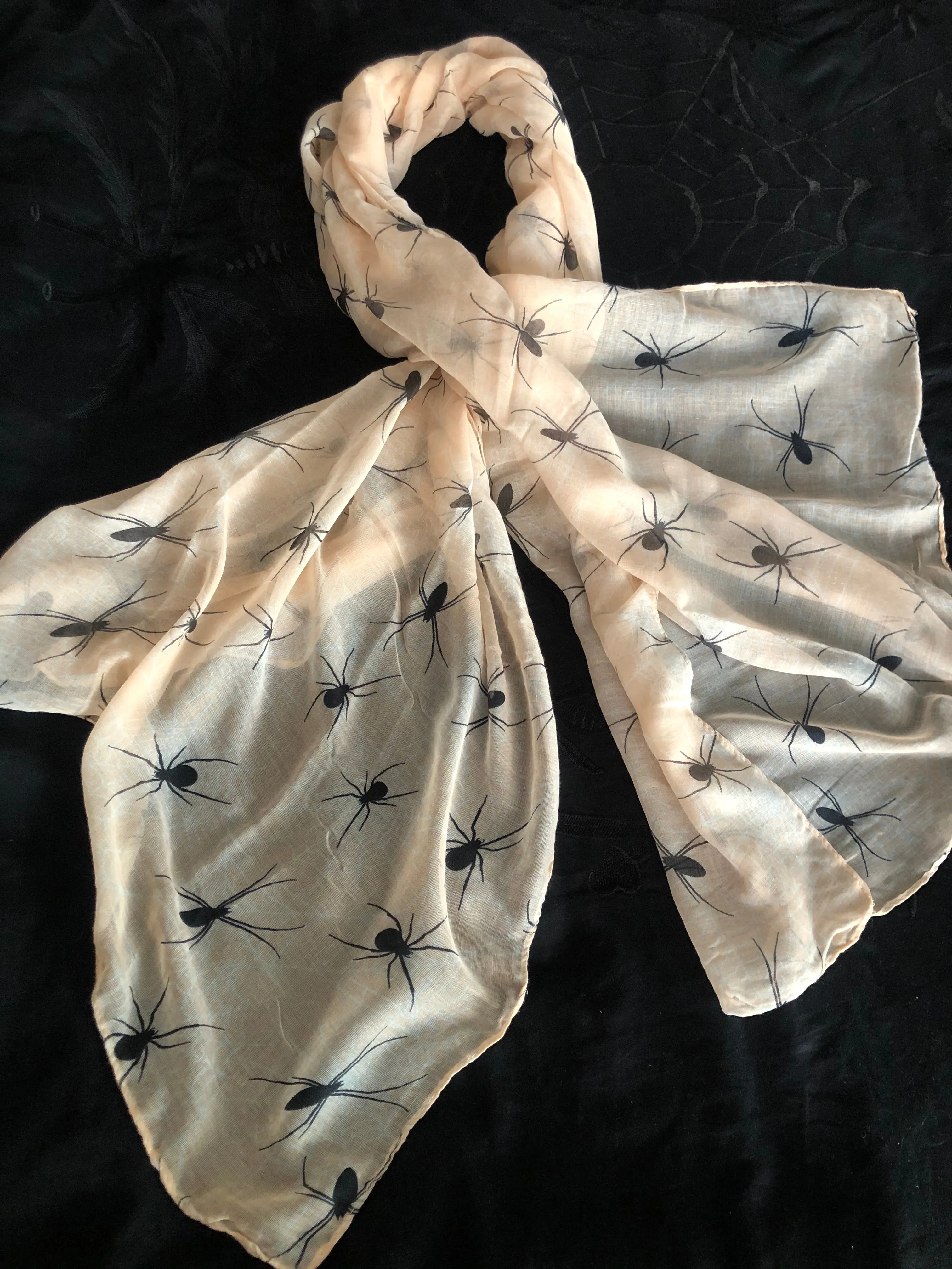 The Spiders & Spiderwebs Scarf
