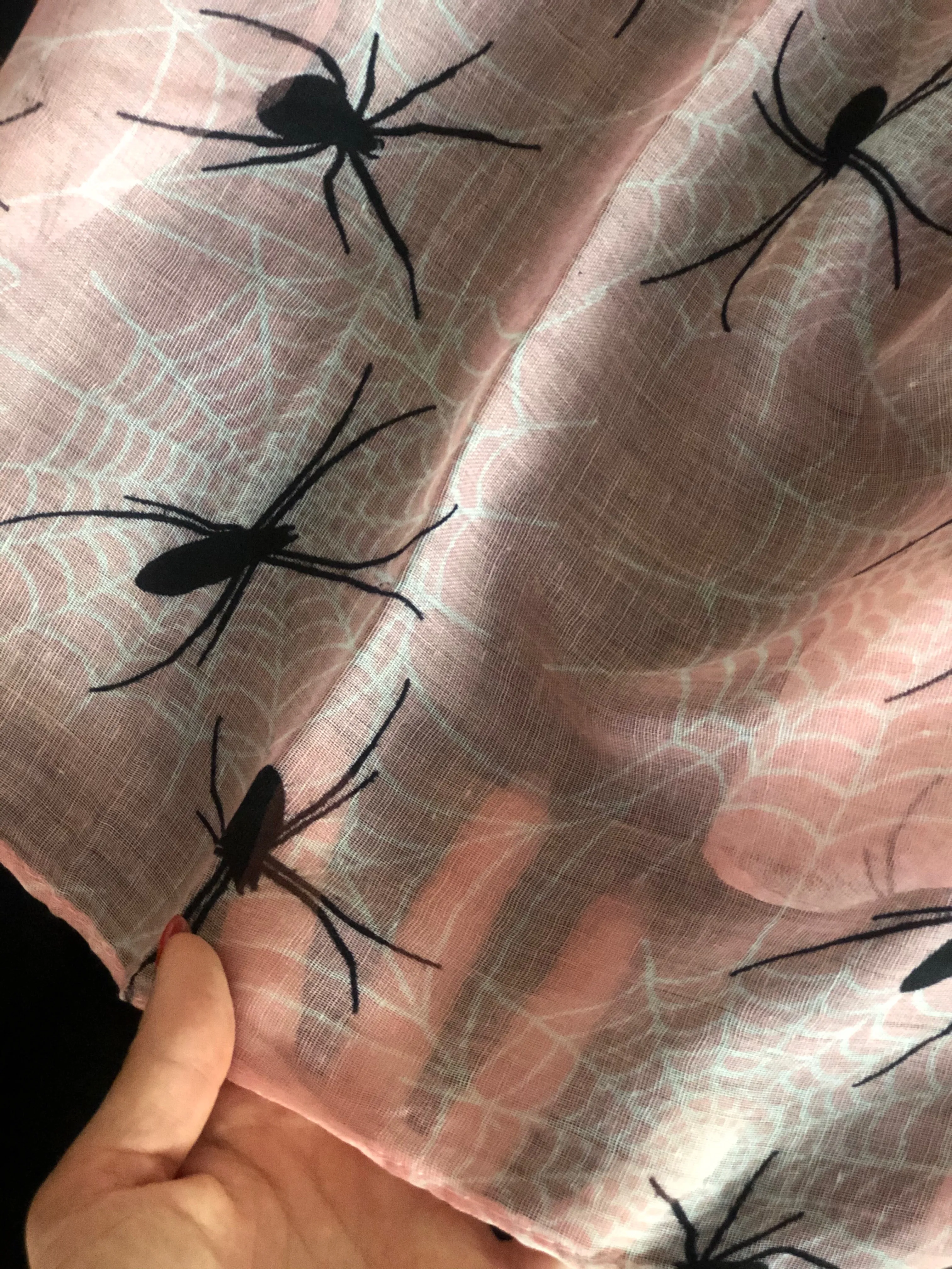 The Spiders & Spiderwebs Scarf