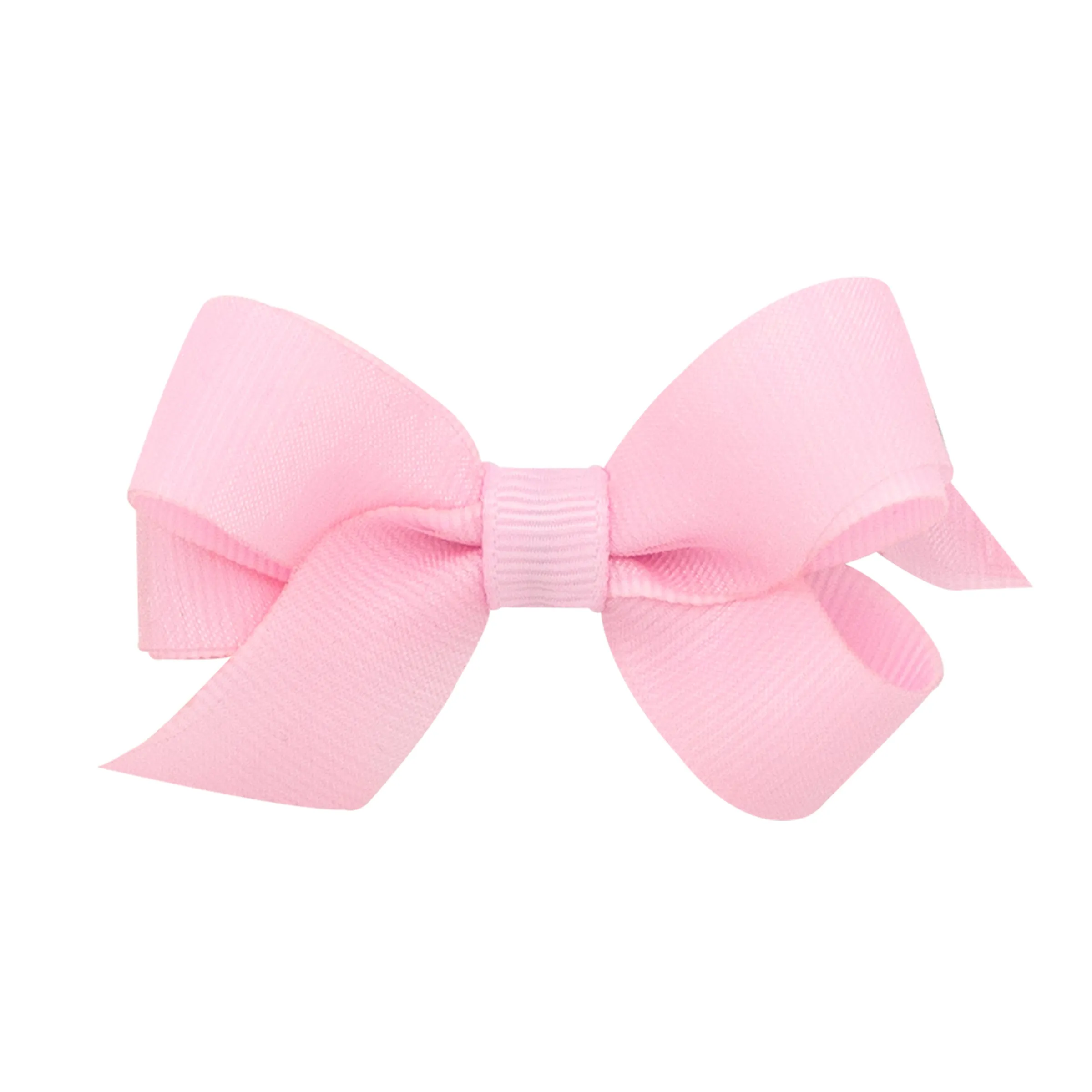 Tiny Overlay Grosgrain Bow on Clippie