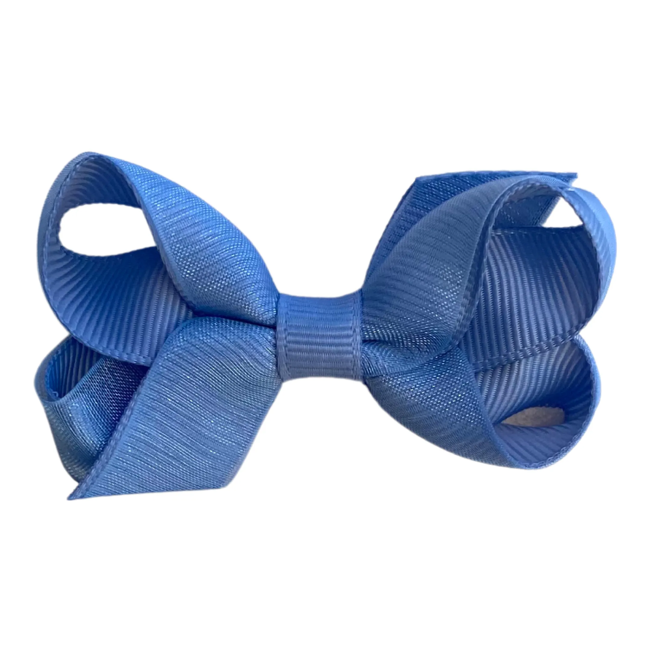 Tiny Overlay Grosgrain Bow on Clippie