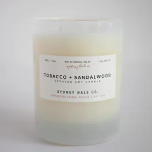 Tobacco & Sandalwood Candle